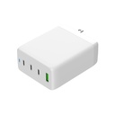 jump+ 100w Triple USB-C GaN Power Adapter (3 USB-C & 1 USB-A)