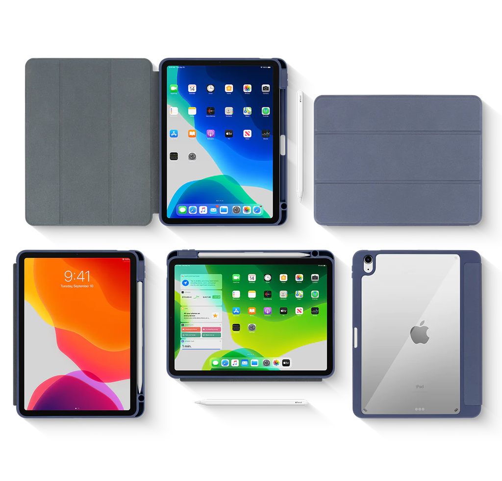 Logiix Cabrio iPad Folio for iPad 10.2 (7th, 8th, & 9th Gen) - Navy