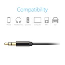 jump+ Aux 3.5mm Audio Cable - Black