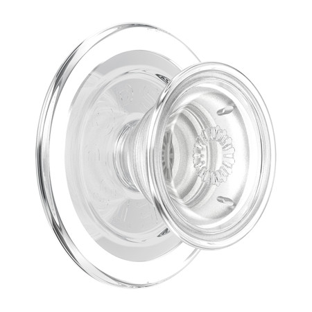 PopSockets - PopGrip For MagSafe with Magnetic Ring Adapter Clear