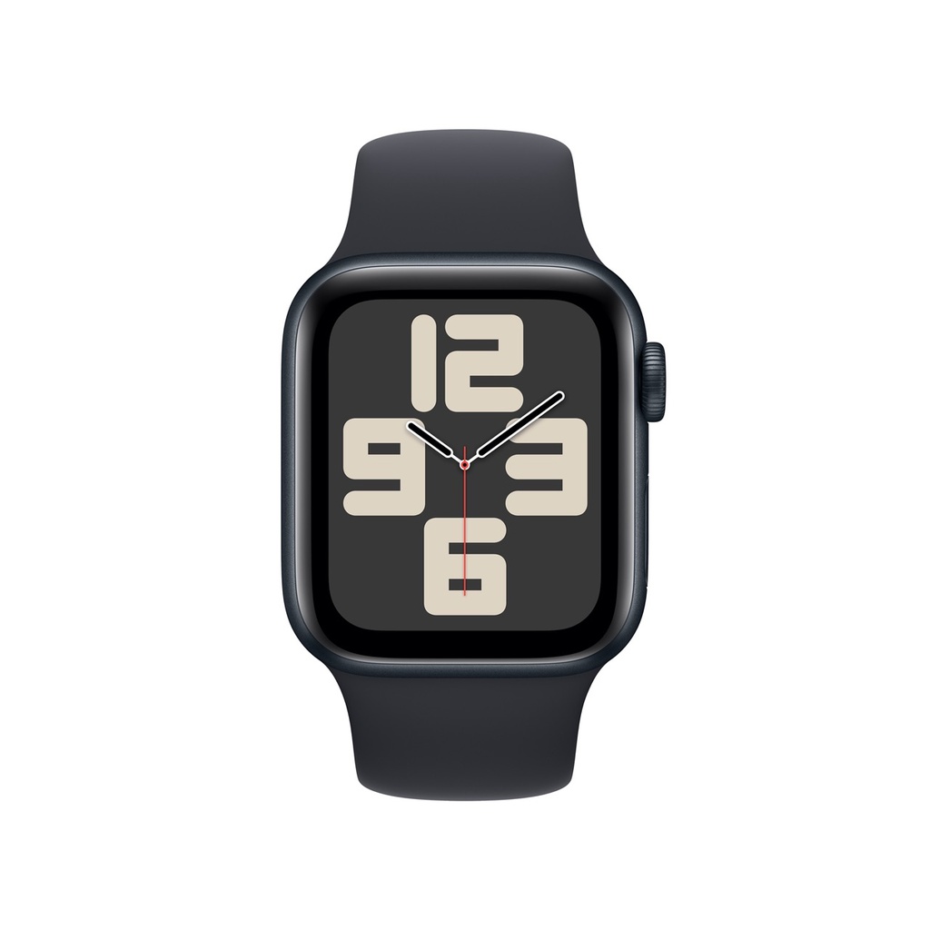 Apple Watch SE Midnight Aluminium Case with Midnight Sport Band