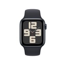 Apple Watch SE Midnight Aluminium Case with Midnight Sport Band