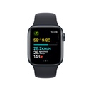 Apple Watch SE Midnight Aluminium Case with Midnight Sport Band