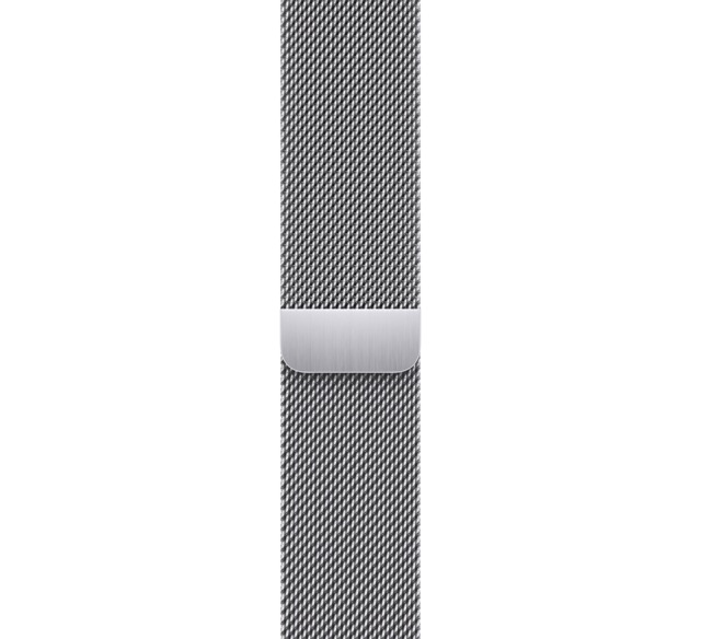 Apple 42/44/45mm Silver Milanese Loop