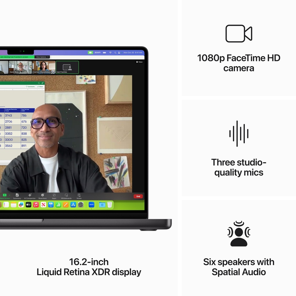 Apple MacBook Pro 16-inch M3 Max chip with 16‑core CPU 40‑core GPU