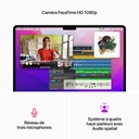 French 13-inch MacBook Air: Apple M2 chip with 8-core CPU and 8-core GPU, 256GB - Midnight