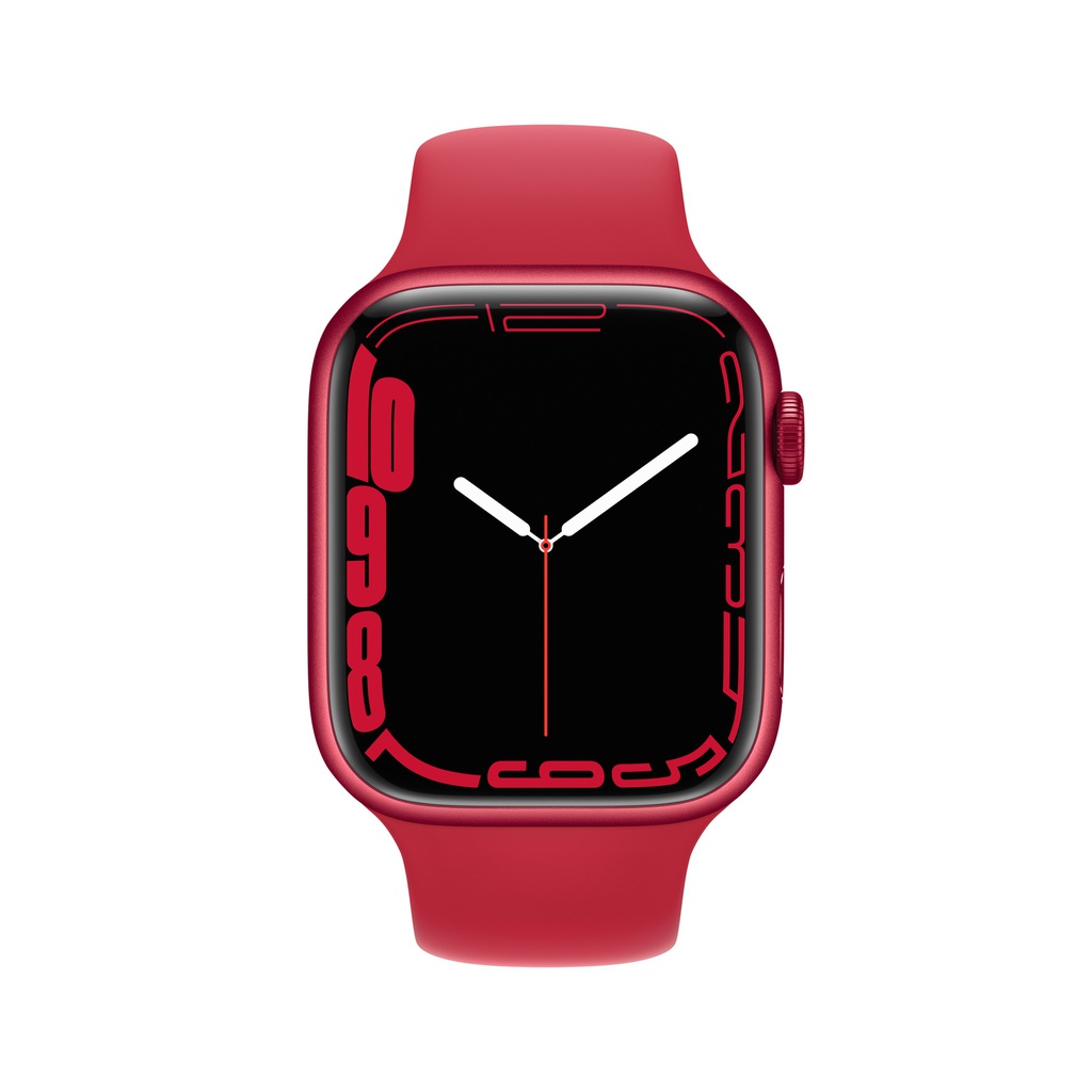 Apple Watch Series 7 (PRODUCT)RED Aluminium Case with (PRODUCT)RED Sport Band (45mm, GPS and Cellular)