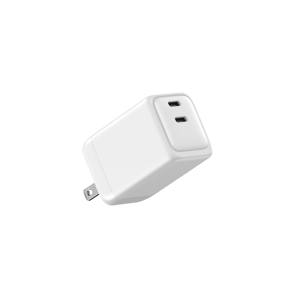 jump+ 48W Dual USB-C PD GaN Charger