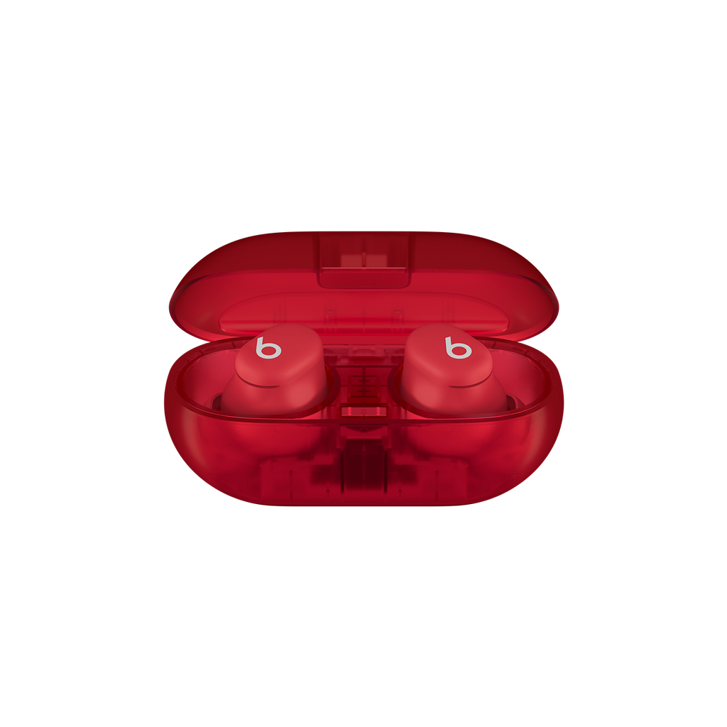 Beats Solo Buds - True Wireless Earbuds - Transparent Red