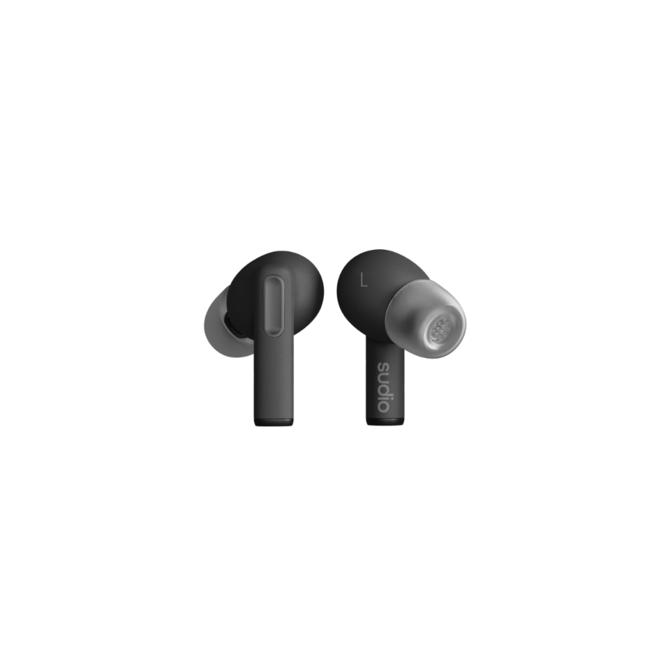 Sudio A1 No-Fuss Wireless Earbuds - Black