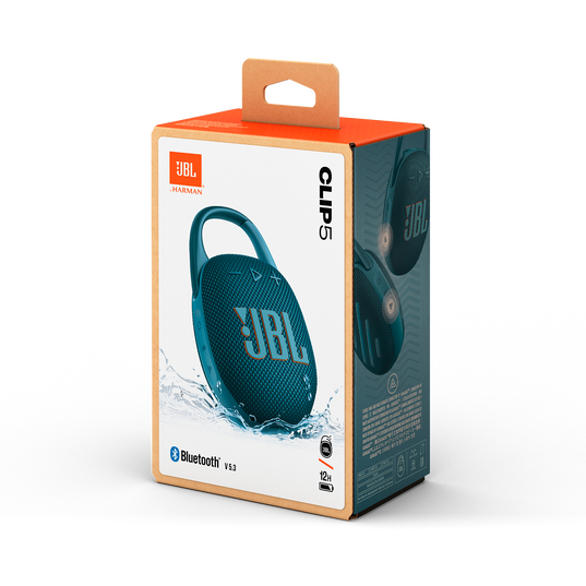 JBL Clip5 Bluetooth Speaker - Blue