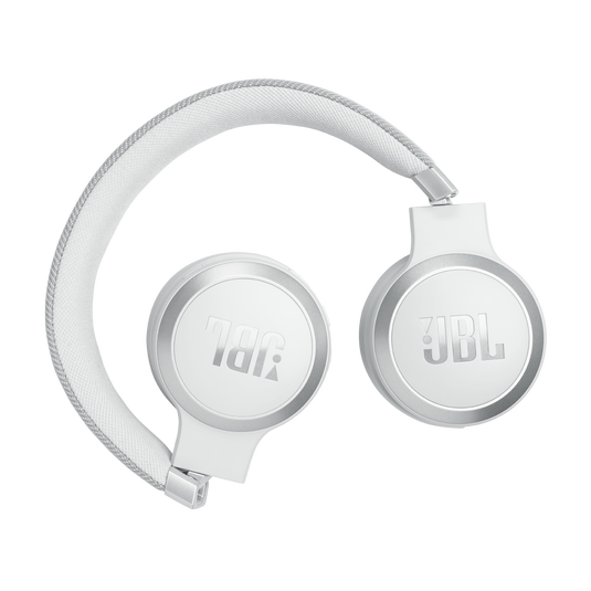 JBL Live 670NC Wireless On-Ear Noise Cancelling Headphones - White