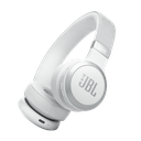 JBL Live 670NC Wireless On-Ear Noise Cancelling Headphones - White