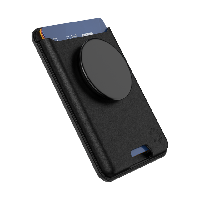 PopSockets Soft PopWallet+ with MagSafe - Black