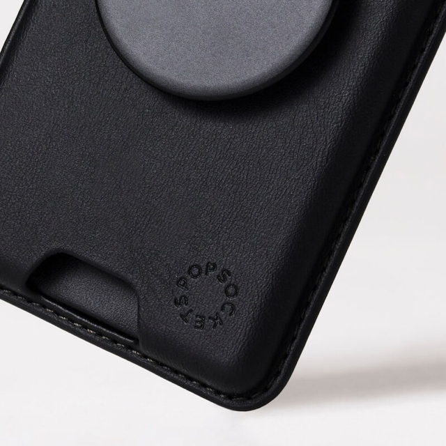 PopSockets Soft PopWallet+ with MagSafe - Black