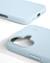 Ideal of Sweden Silicone Case with MagSafe for iPhone 16 - Light Blue