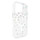 kate spade new york Protective Hardshell with MagSafe for iPhone 16 - Scattered Flower