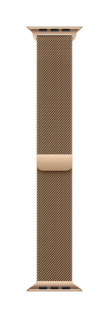 Apple 44mm/45mm/46mm Gold Milanese Loop - M/L