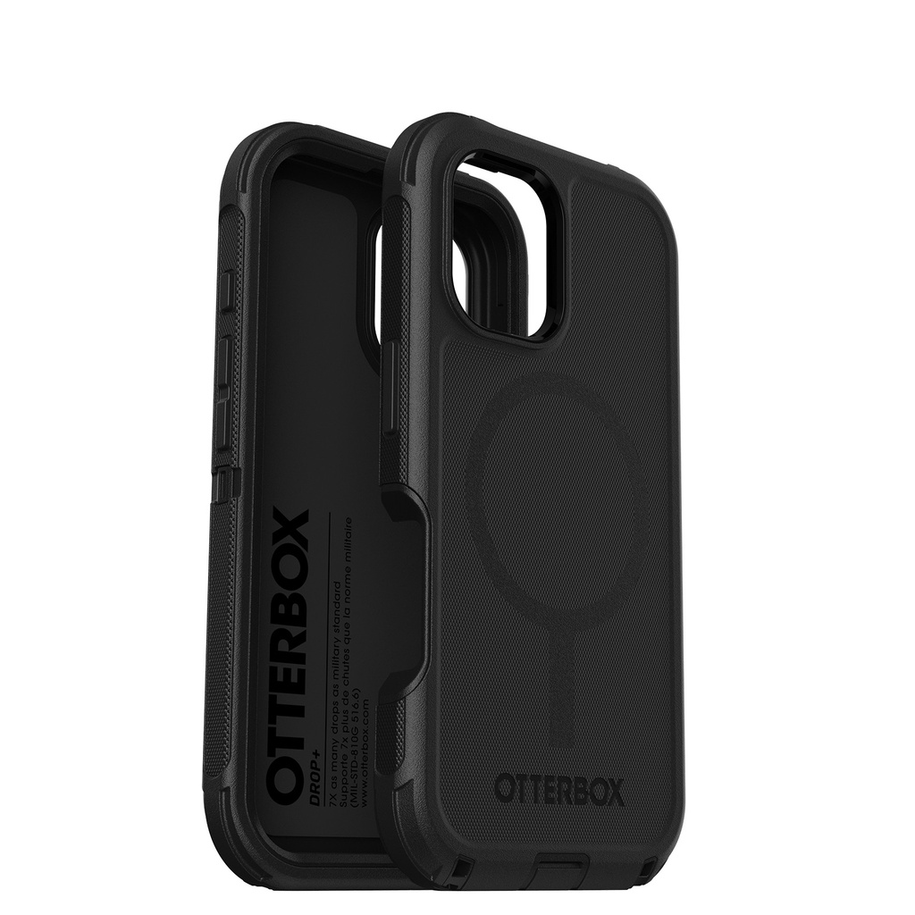 Otterbox Defender with MagSafe for iPhone 16 - Black