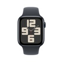 Apple Watch SE (2024) Midnight Aluminium Case with Midnight Sport Band