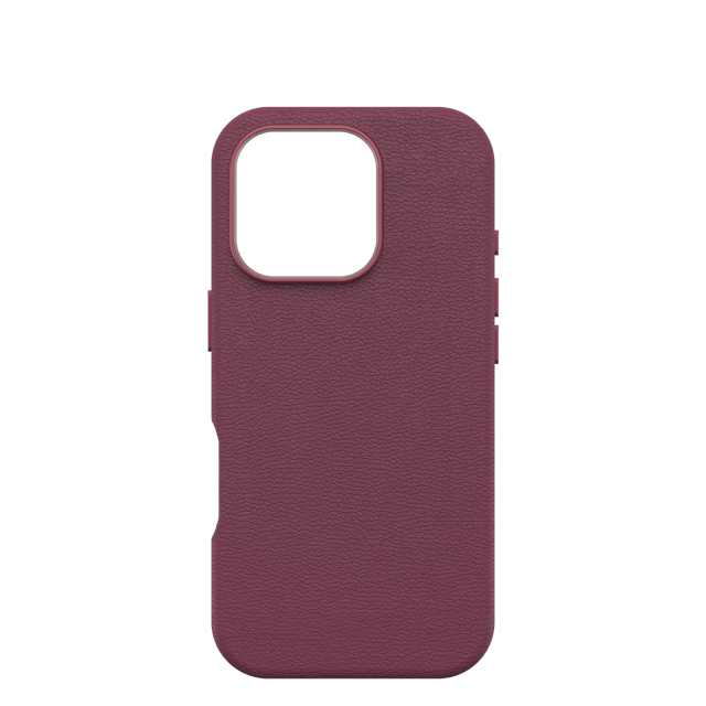 Otterbox Symmetry+ Cactus Leather Case for 16 Pro - Maroon Bells