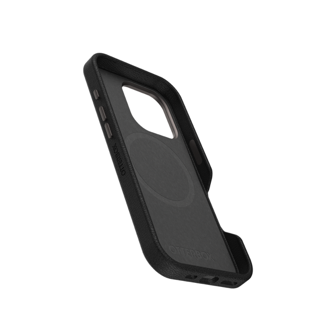 Otterbox Symmetry+ Cactus Leather Case for 16 Pro - Black (Noir Ash)