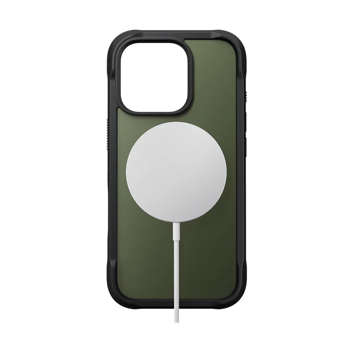 Nomad Rugged Case with MagSafe for iPhone 16 Pro Max - Forest