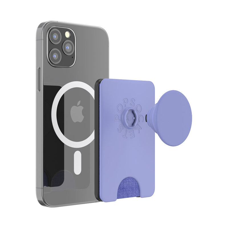 PopSockets PopWallet+ with MagSafe - Deep Periwinkle