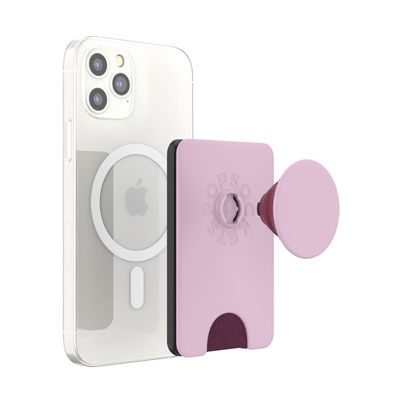 PopSockets PopWallet+ with MagSafe - Blush Pink