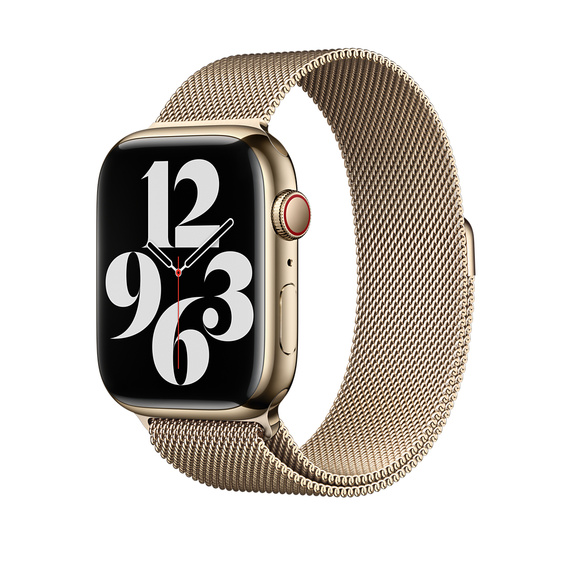 Apple 45mm Gold Milanese Loop