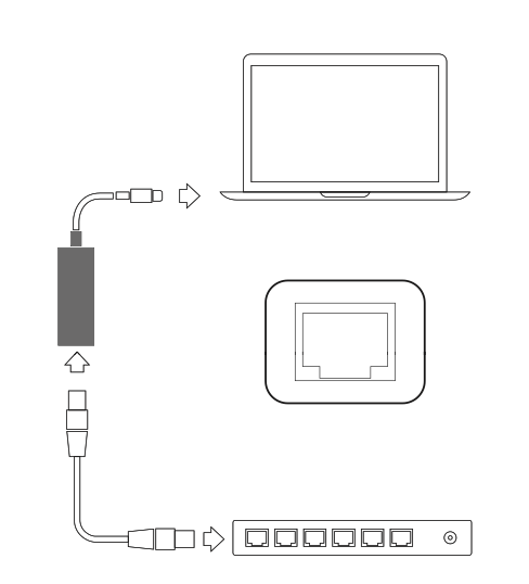 jump+ USB-C to Ethernet Adapter