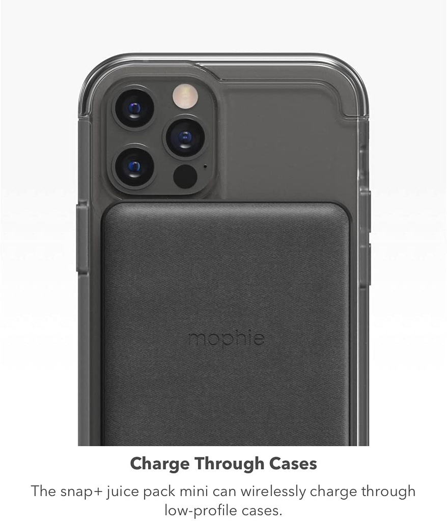 Mophie Snap+ juice pack mini 5k for MagSafe - Black