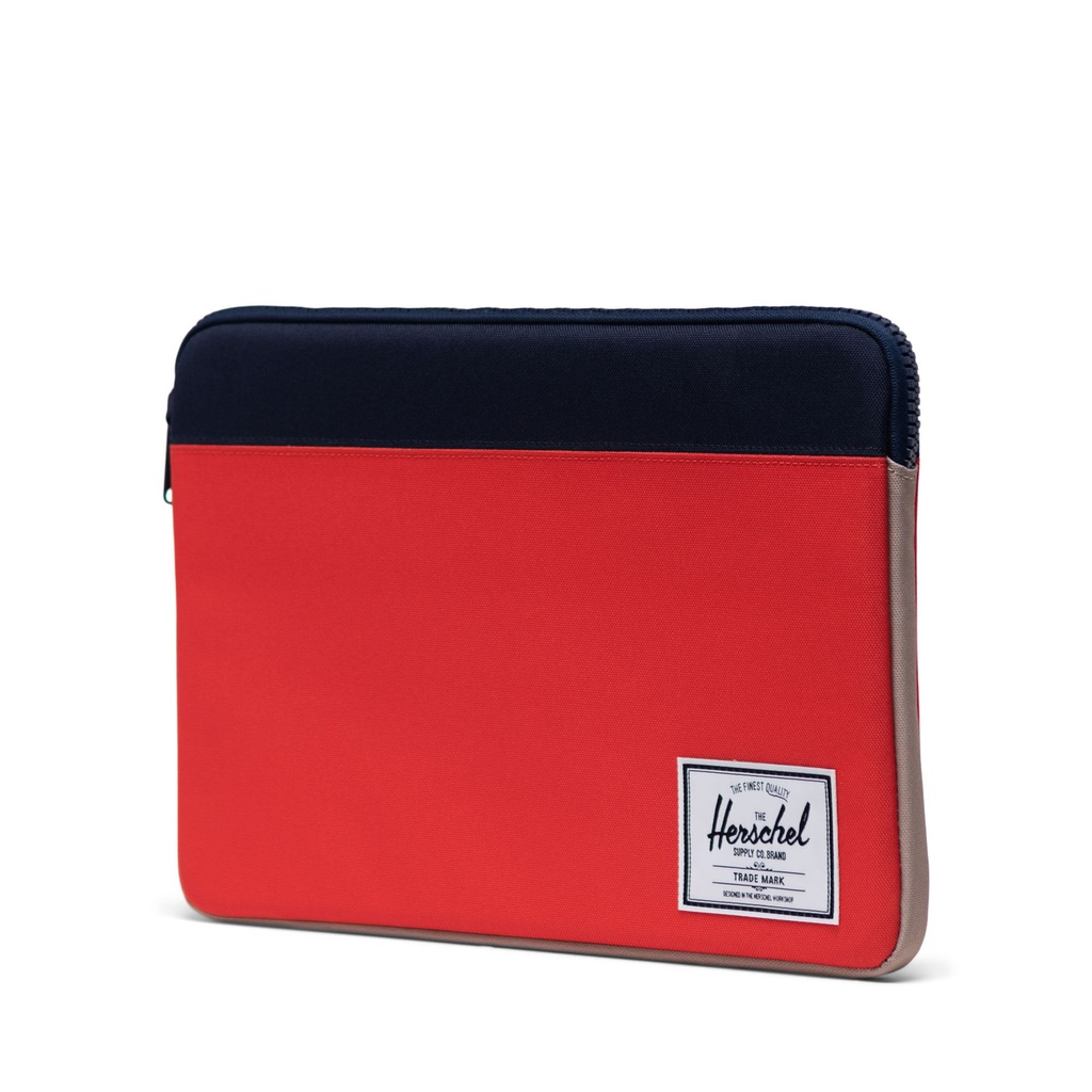 Herschel Anchor Sleeve for 14 Inch MacBook - Grenadine/Peacoat/Light Taupe