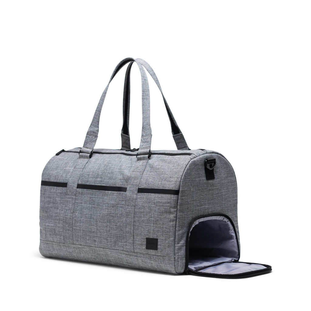 Herschel Supply Tech Novel Duffle - Raven Crosshatch