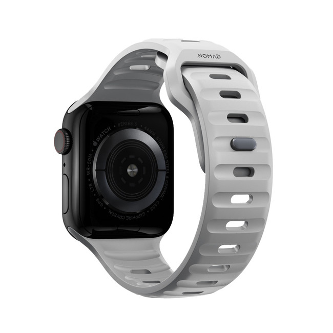 Nomad Sport Waterproof Band for Apple Watch 38/40/41mm - Lunar Grey