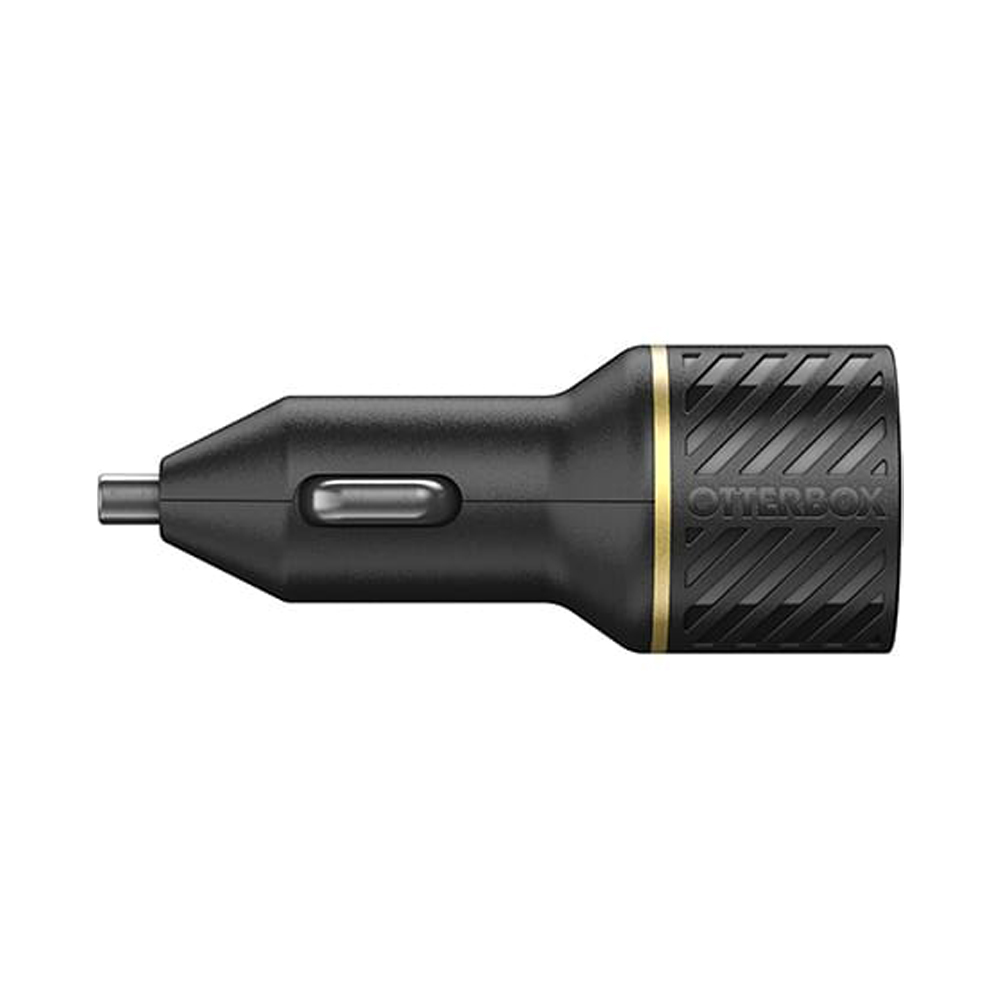 Otterbox Dual Fast Car Charger USB-C 30w (18wPD + USB-A 12w) Black