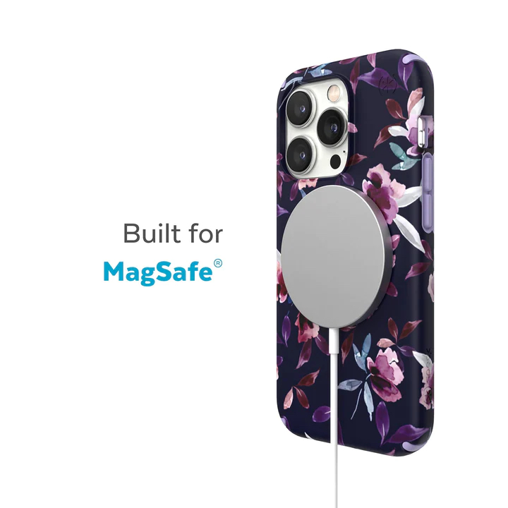 Speck Presidio Printed Edition Case with MagSafe - Violet Floral