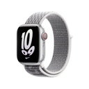 41mm Summit White/Black Nike Sport Loop