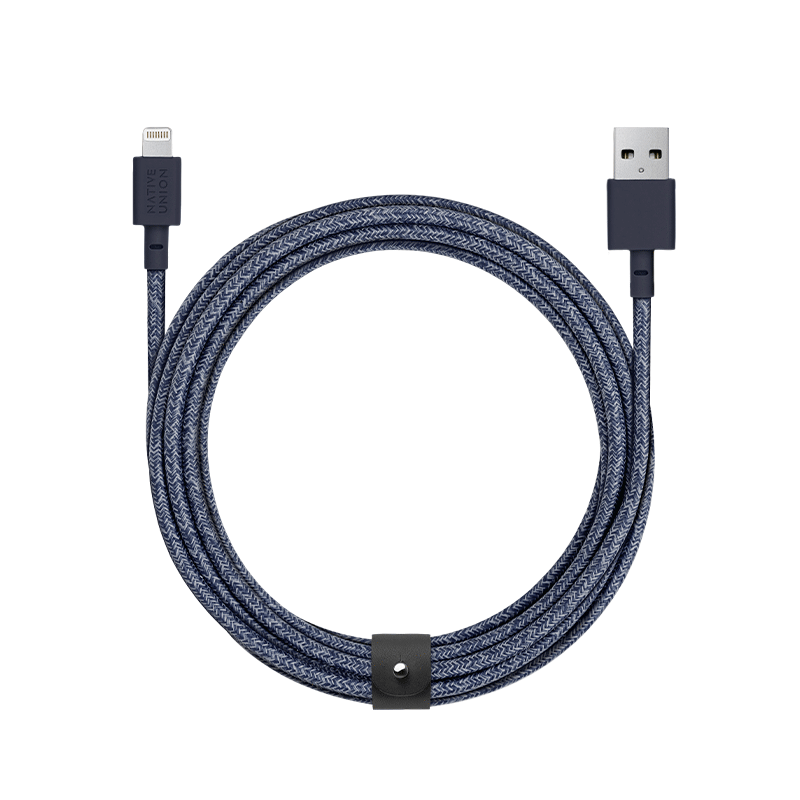 Native Union 3M Belt Lightning Cable - Indigo