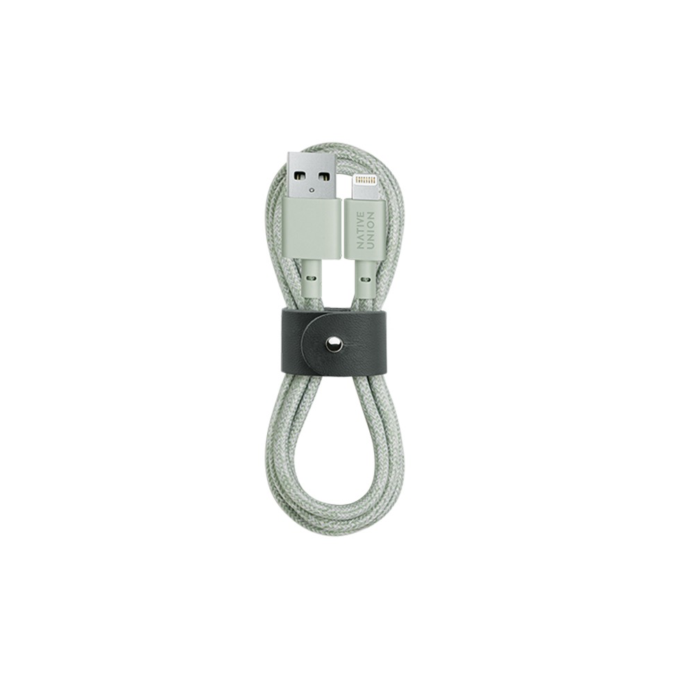 Native Union 1.2M Belt Lightning Cable - Sage