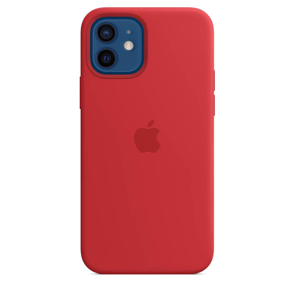 Apple iPhone 12 | 12 Pro Silicone Case with MagSafe - (PRODUCT)RED