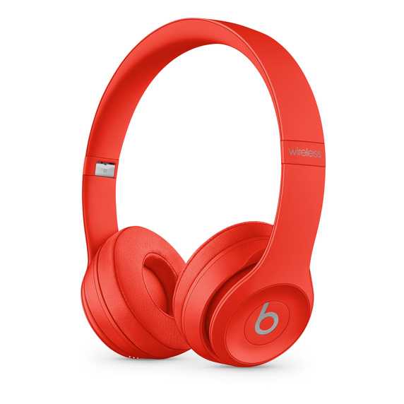 Beats Solo3 Wireless On-Ear Headphones - Red