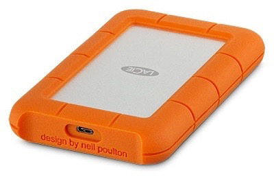 LaCie 1TB Rugged Mobile Drive USB-C / USB 3.0