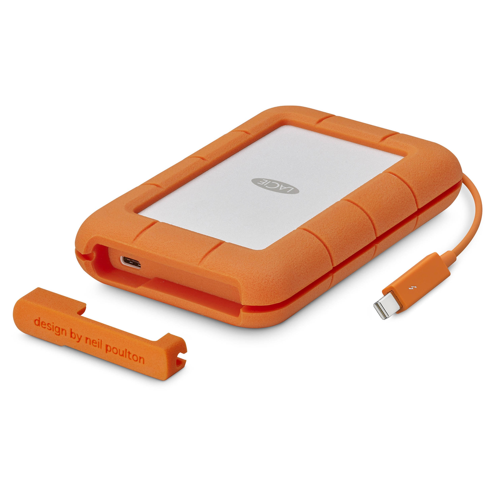 LaCie 4TB Rugged Mobile Drive USB-C / USB 3.0