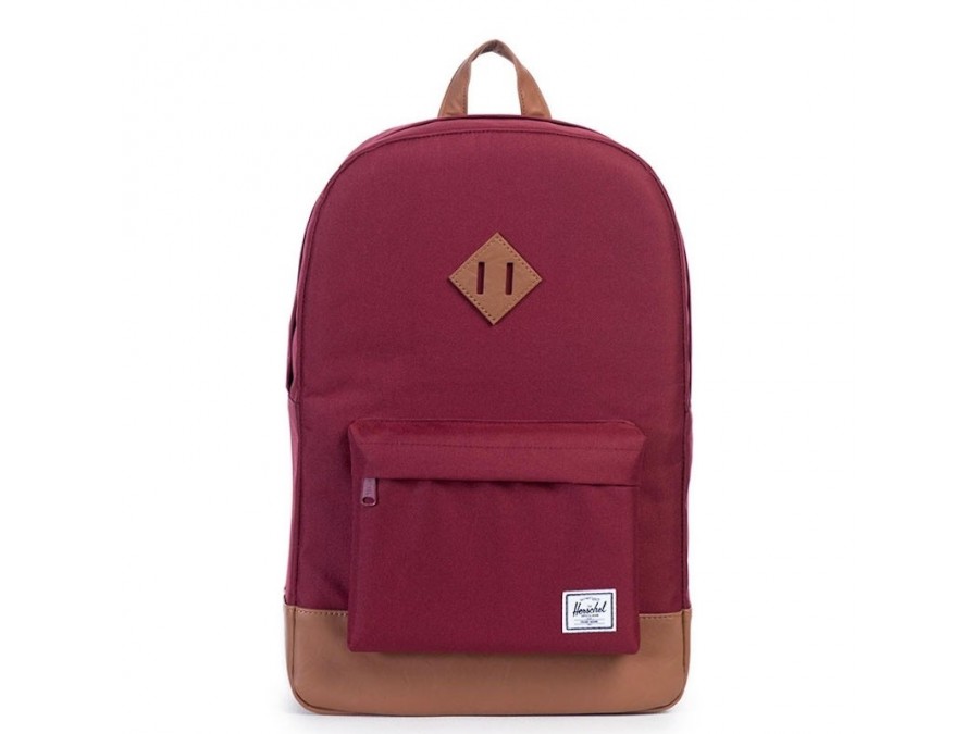 Herschel Supply Heritage Backpack - Windsor Wine / Tan