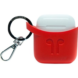 PodPocket AirPod Case for 1st & 2nd Gen - Blazing Red