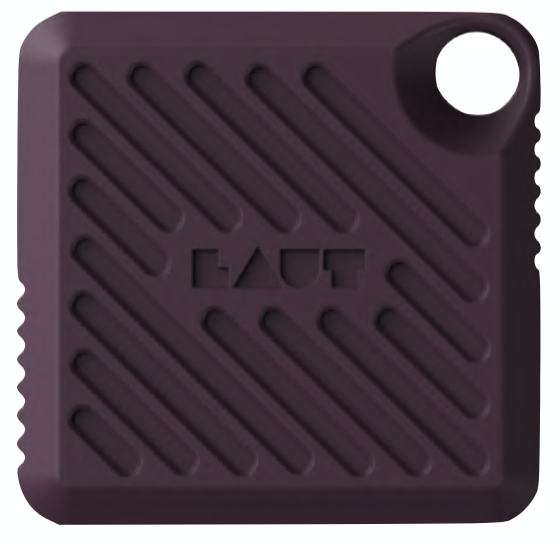 LAUT CAPSULE IMPKT for Apple AirTag - Plum