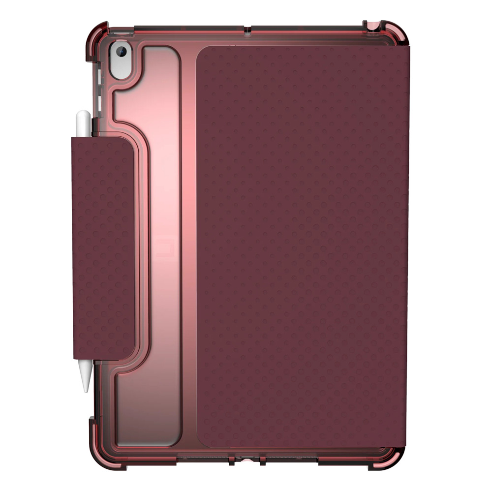 UAG Lucent Folio Case iPad 10.2-inch (7th, 8th & 9th Gen) - Aubergine/Dusty Rose