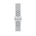 Apple 41mm Pure Platinum/Black Nike Sport Band - Regular