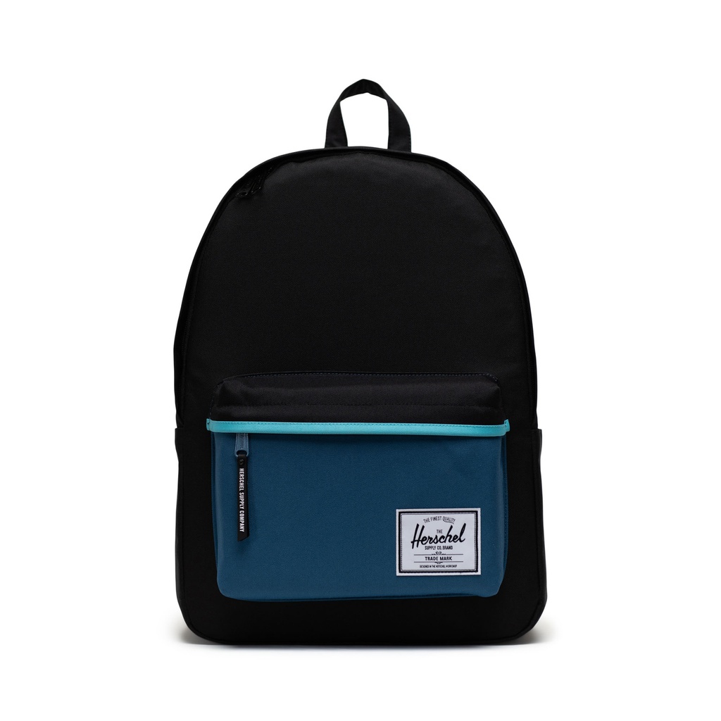 Herschel Supply Classic XL Backpack - Black/Blue Ashes/Blue Curacao